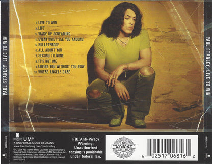 Paul Stanley : Live To Win (CD, Album)