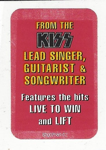 Paul Stanley : Live To Win (CD, Album)
