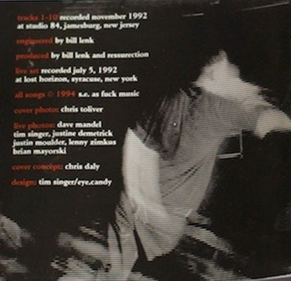 Ressurection (2) : I Refuse. (CD, Album)