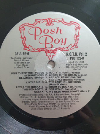 Various : Rodney On The ROQ - Volume 2 (LP, Comp, Sil)