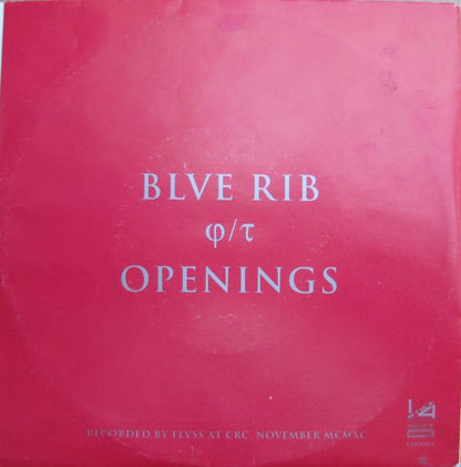 Volcano Suns : Blue Rib (7", Single, Red)