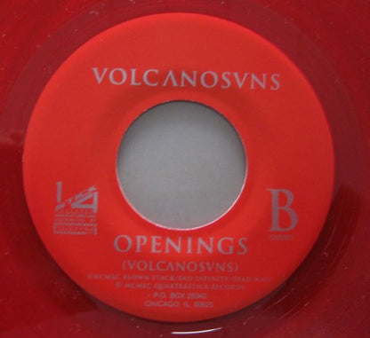 Volcano Suns : Blue Rib (7", Single, Red)