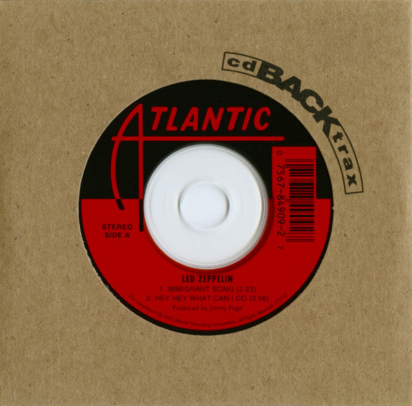 Led Zeppelin : Immigrant Song / Hey Hey What Can I Do (CD, Single, RE, SRC)