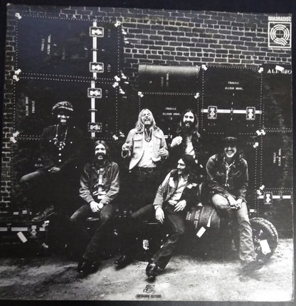The Allman Brothers Band : The Allman Brothers Band At Fillmore East (2xLP, Album, Quad, CD4)