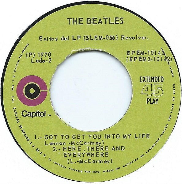 The Beatles : Revolver (7", EP)