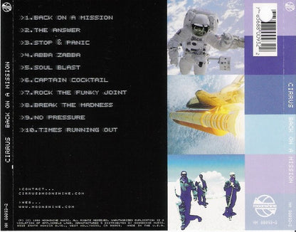 Cirrus : Back On A Mission (CD, Album, Promo)