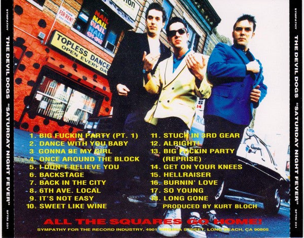 The Devil Dogs : Saturday Night Fever (CD, Album)