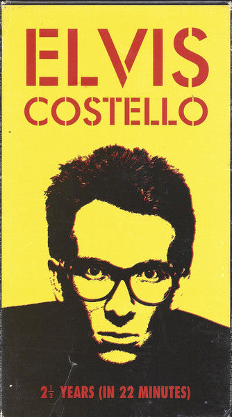 Elvis Costello : 2 1/2 Years (In 22 Minutes) (VHS, Advance, Comp, Promo, Smplr)