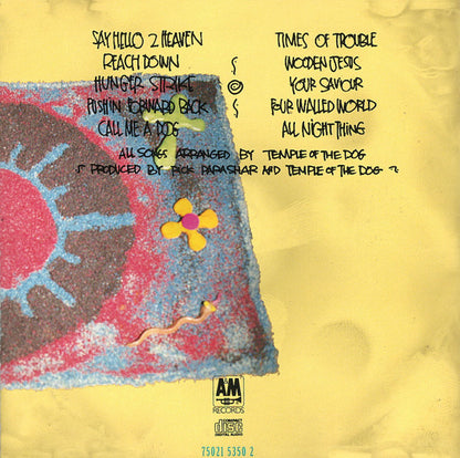 Temple Of The Dog : Temple Of The Dog (CD, Album, Club, BMG)