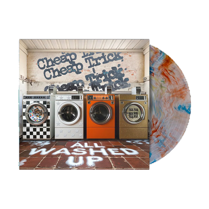 Cheap Trick - All Washed Up: Clear with Orange & Blue Marble [Indie Press]