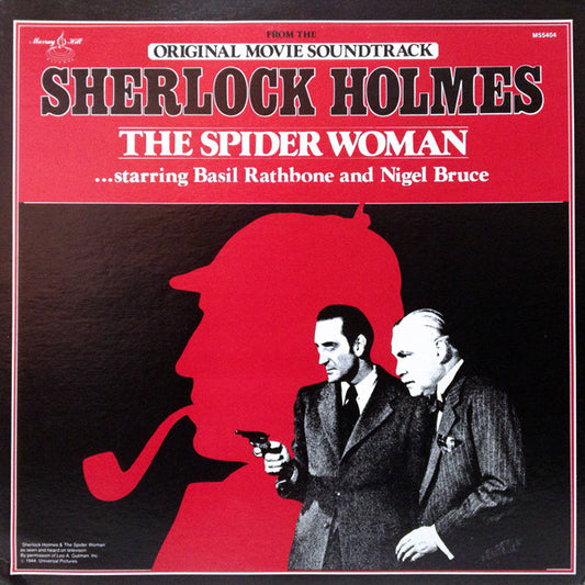 Basil Rathbone And Nigel Bruce : Sherlock Holmes - The Spider Woman (LP)