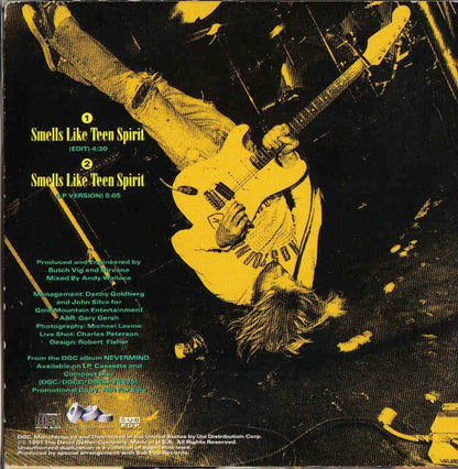 Nirvana : Smells Like Teen Spirit (CD, Single, Promo)