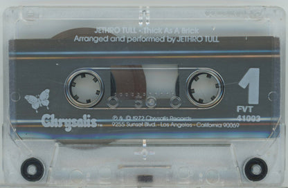 Jethro Tull : Thick As A Brick (Cass, Album)