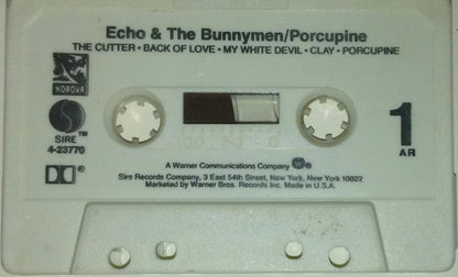 Echo & The Bunnymen : Porcupine (Cass, Album, No )