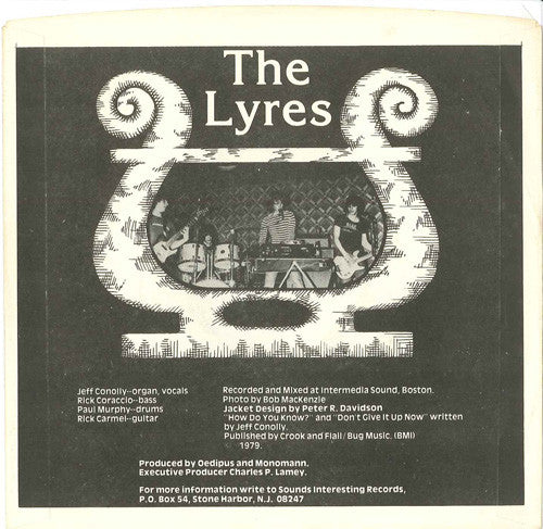 The Lyres* : How Do You Know? b/w Don't Give It Up Now (7", Single)