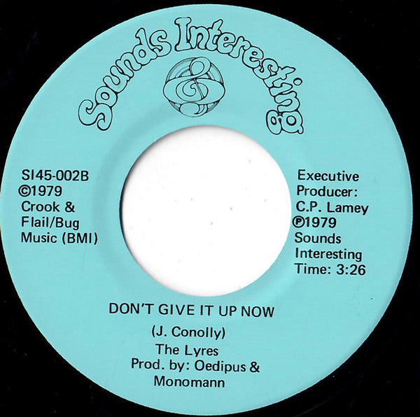 The Lyres* : How Do You Know? b/w Don't Give It Up Now (7", Single)