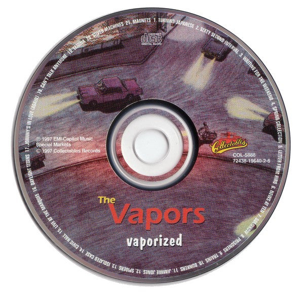 The Vapors : Vaporized (CD, Comp)