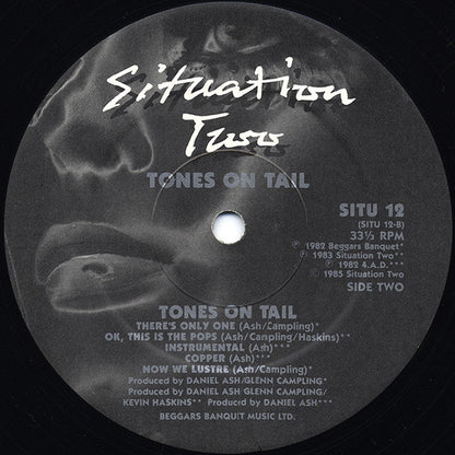 Tones On Tail : Tones On Tail (LP, Comp, Dam)