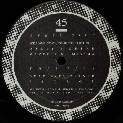 Severed Heads : Dead Eyes Opened (12", MiniAlbum)