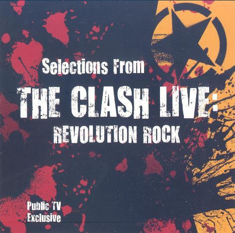 The Clash : Selections From The Clash Live: Revolution Rock (CD, Comp, Promo)
