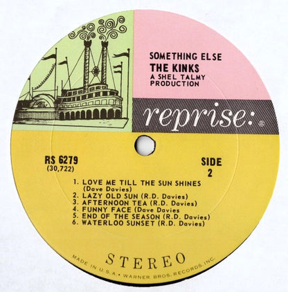 The Kinks : Something Else By The Kinks (LP, Album, San)