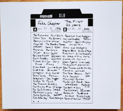 Various : Fake Chapter Records: The First 25 Years (2xCD, Comp)