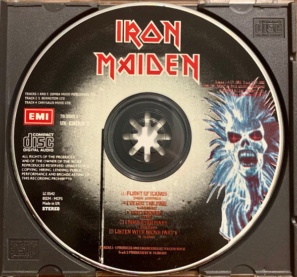 Iron Maiden : Flight Of Icarus · The Trooper (CD, Comp, Ltd)