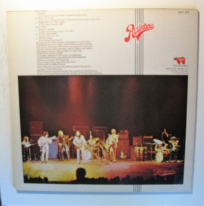 Eric Clapton : Eric Clapton's Rainbow Concert (LP, Album)