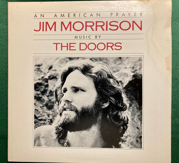 Jim Morrison Music By The Doors : An American Prayer (LP, Album, Club, Gat)
