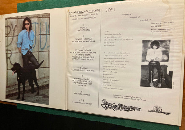 Jim Morrison Music By The Doors : An American Prayer (LP, Album, Club, Gat)