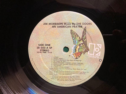 Jim Morrison Music By The Doors : An American Prayer (LP, Album, Club, Gat)