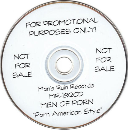 Porn (2) : Porn American Style (CD, Album, Promo)