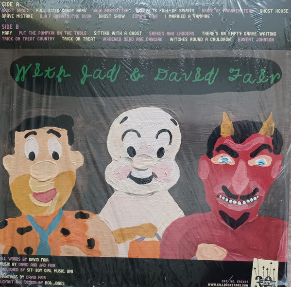 David & Jad Fair* : Halloween Songs (LP, Album, MP, M/Print, RE, Ora)