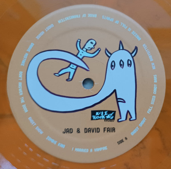 David & Jad Fair* : Halloween Songs (LP, Album, MP, M/Print, RE, Ora)