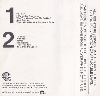 Prince : Prince (Cass, Album)