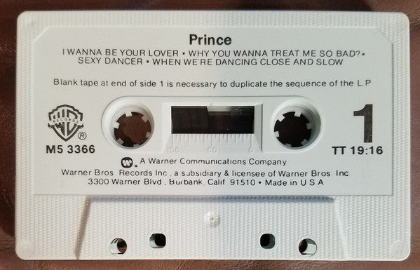 Prince : Prince (Cass, Album)