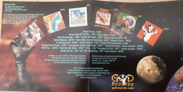 Dayglo Abortions : Stupid World, Stupid Songs (CD, Comp, RM)