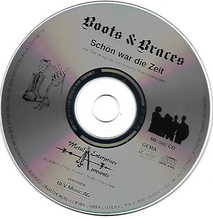 Boots & Braces : Schön War Die Zeit (CD, MiniAlbum)