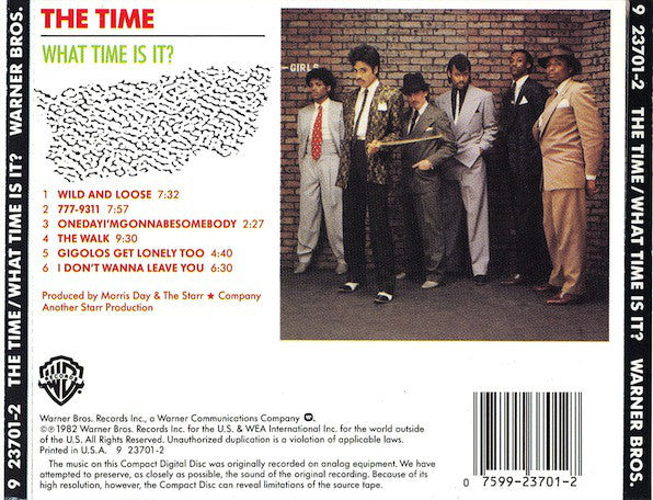 The Time : What Time Is It? (CD, Album, RE)