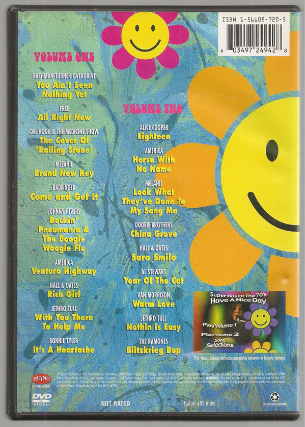 Various : Super Hits Of The '70s - Have A Nice Day (DVD-V, Comp, RM, NTSC, 5.1)