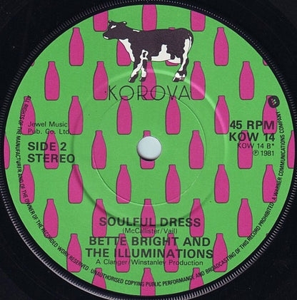 Bette Bright And The Illuminations : When You Were Mine (7", Single)