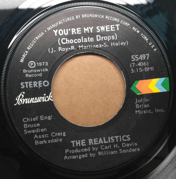 The Realistics (10) : How Can I Forget You (7", Scr)