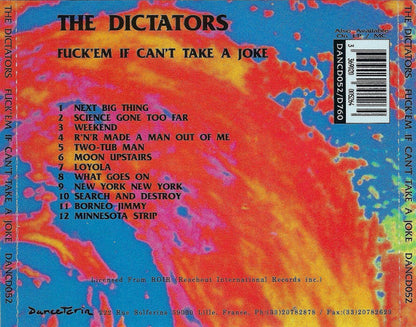 The Dictators : Fuck 'Em If They Can't Take A Joke (CD, Album, RE)