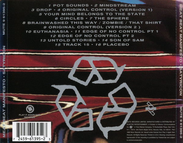 Meat Beat Manifesto : Satyricon (CD, Album)