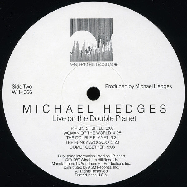 Michael Hedges : Live On The Double Planet (LP, Album)