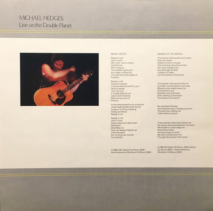 Michael Hedges : Live On The Double Planet (LP, Album)
