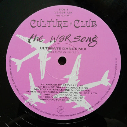 Culture Club : The War Song (Ultimate Dance Mix) (12", Ltd, Pos)