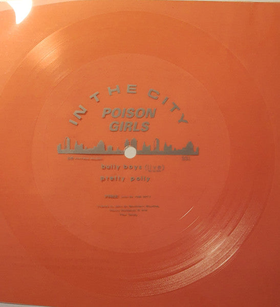 Poison Girls : Bully Boys / Pretty Polly (Flexi, 7", S/Sided, Red)
