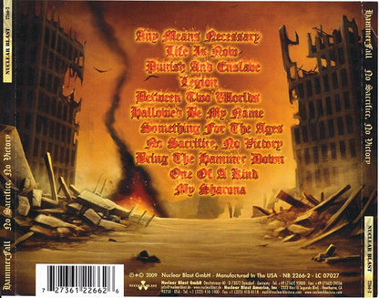 Hammerfall : No Sacrifice, No Victory (CD, Album)