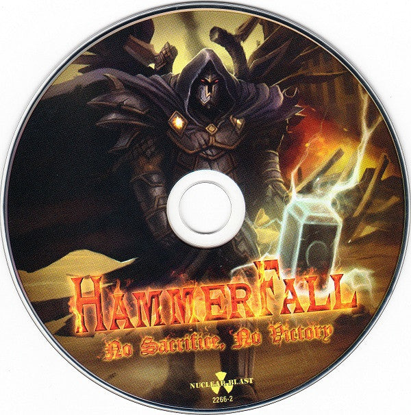 Hammerfall : No Sacrifice, No Victory (CD, Album)